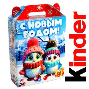 Детский подарок на Новый Год в жестяной упаковке весом 830 грамм по цене 3297 руб в Ермолино