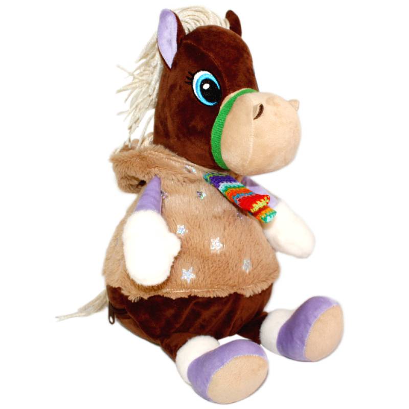 Сладкий новогодний подарок в мягкой игрушке весом 1000 грамм